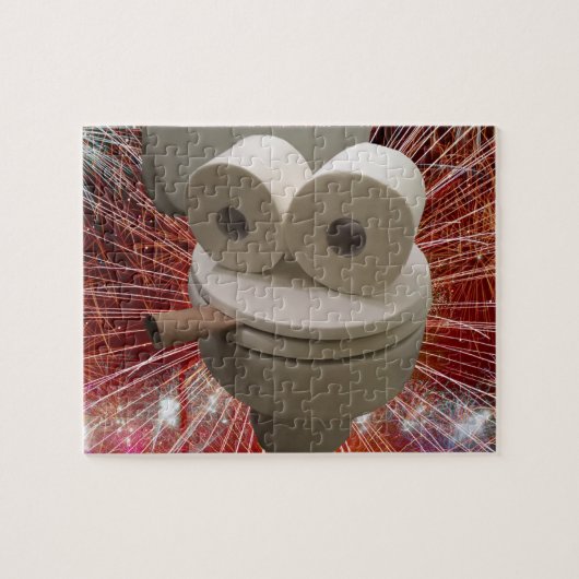 Lichtzijde glimlachen legpuzzel (Horizontaal)