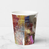 Lichtzijde glimlachen papieren bekers (Rechts)