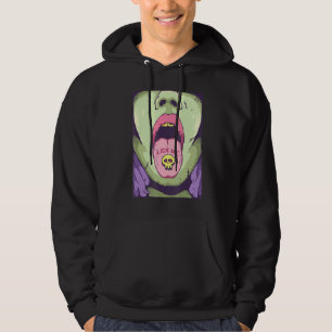 Lick me Gothic tong met schedel pil emo Punk gothi Hoodie
