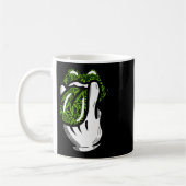 Lick Smoke Weed Leaf Pattern Pot Gift Koffiemok (Links)