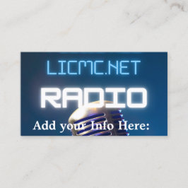 LICMC Business PLUS-telefoonkaarten Contactkaartje