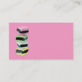 Licorice Allsorts roze Visitekaartje (Achterkant)