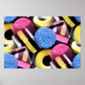 licorice_bits_snoep poster (Voorkant)