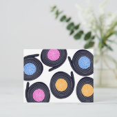 Licorice Catherine Wheels Briefkaart (Staand voorkant)
