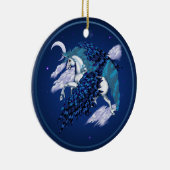 Licorne à ailes - ornements (Droite)