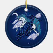 Licorne à ailes - ornements (Dos)