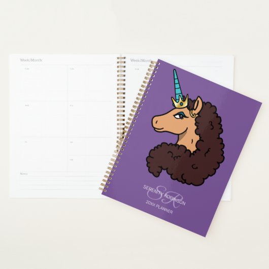 Licorne Afro | Divine (Devant avec enveloppe)