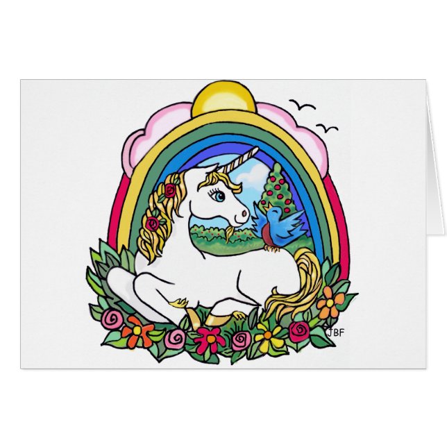 Licorne & Arc-en-ciel (Devant horizontal)