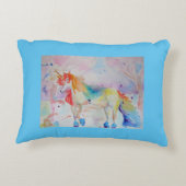 Licorne Arc-en-ciel Rose Coussin Sweet Dreams (Dos)