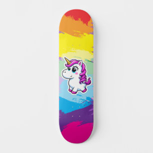 Licorne arc en ciel Skateboard