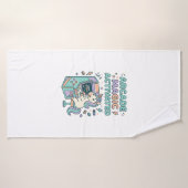 Licorne Arcade Magie Activée Graphique De Produit (Serviette de bain)