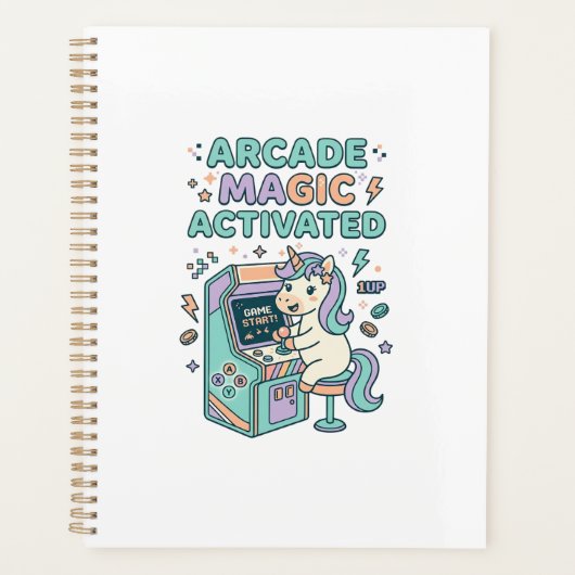 Licorne Arcade Magie Activée Produit Tendance Grap (Devant)