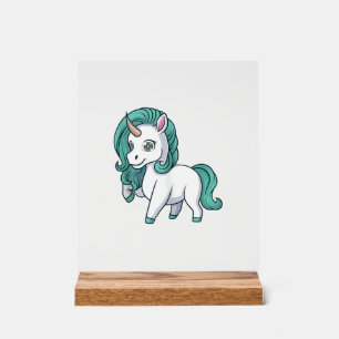 Licorne avec Crinière à l'Essence Mignon Design de