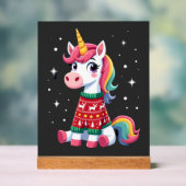 Licorne avec Sweat de Noël Filles Licorne Chris (Neutre)