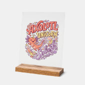 Licorne Axolotl Licorne Splash Fantaisiste Bac Bla (Angle)