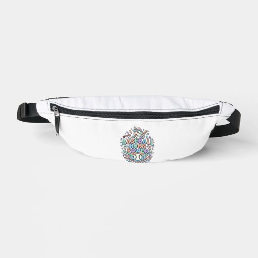Licorne Baseball Corne Puissance Kawaii Conception (Recto)
