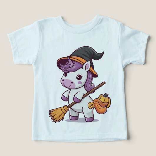 LICORNE BÉBÉ EST ALLÉE QUERIR DES FRITS (Design Recto)