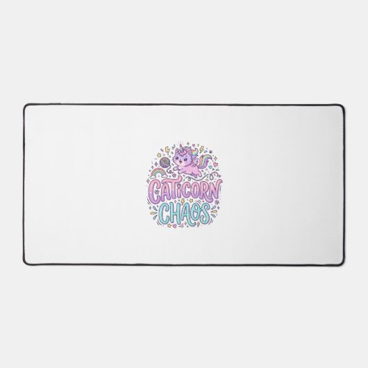 Licorne Caticorne Chaos Mignon Pastel Graphisme de (Recto)