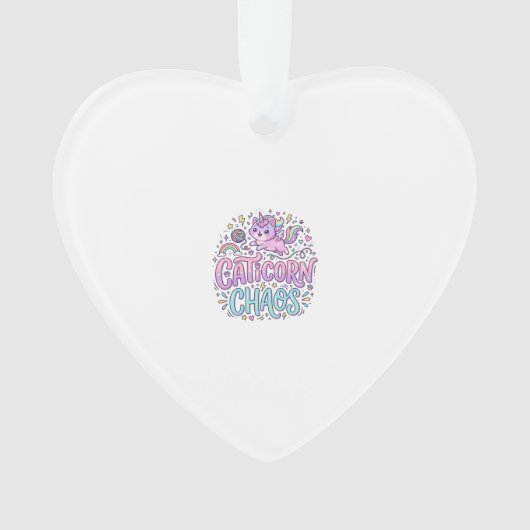 Licorne Caticorne Chaos Mignon Pastel Graphisme de (devant)