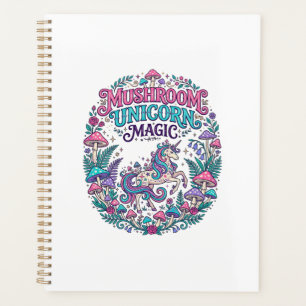 Licorne Champignon Licorne Magie Coloré POD Artwor