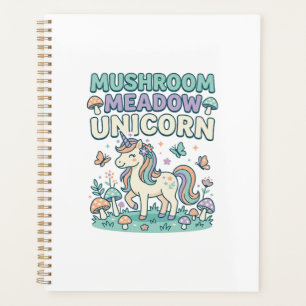 Licorne Champignon Prairie Licorne T-Shirt Mode De