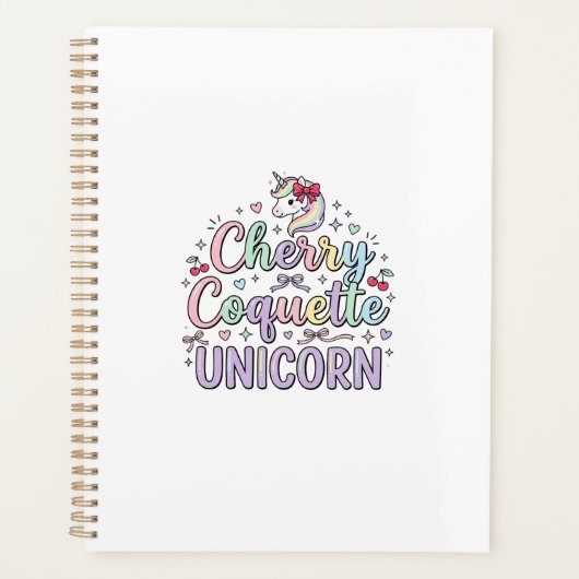 Licorne Cherry Coquette Licorne Original Zazzle De (Devant)