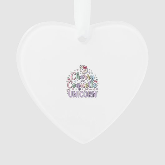 Licorne Cherry Coquette Licorne Original Zazzle De (devant)