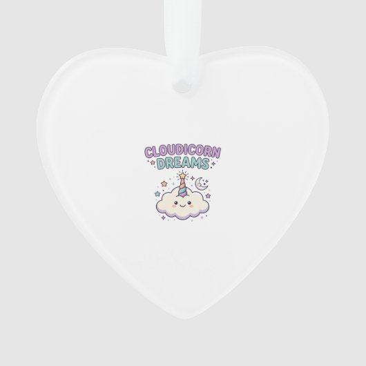 Licorne Cloudicorn Rêves Tendance Graphique Tee De (devant)