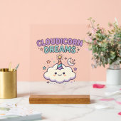 Licorne Cloudicorn Rêves Tendance Graphique Tee De (Mariage)