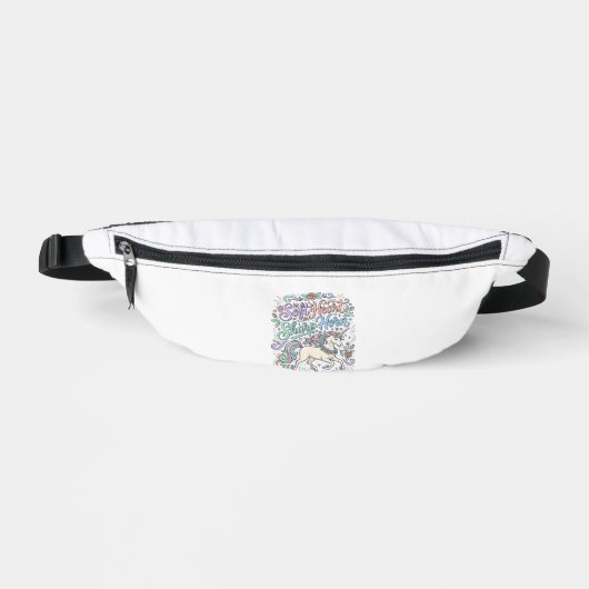 Licorne Cœur Doux Corne Pointue Fond Blanc Typogra (Recto)