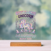 Licorne Crystal Core Licorne Adorable Vector Desig (Neutre)