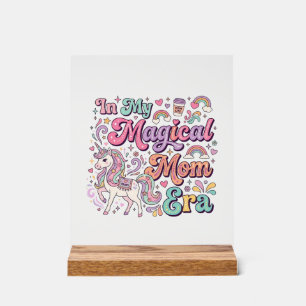Licorne Dans Mon Ère De Maman Magique Kawaii POD A