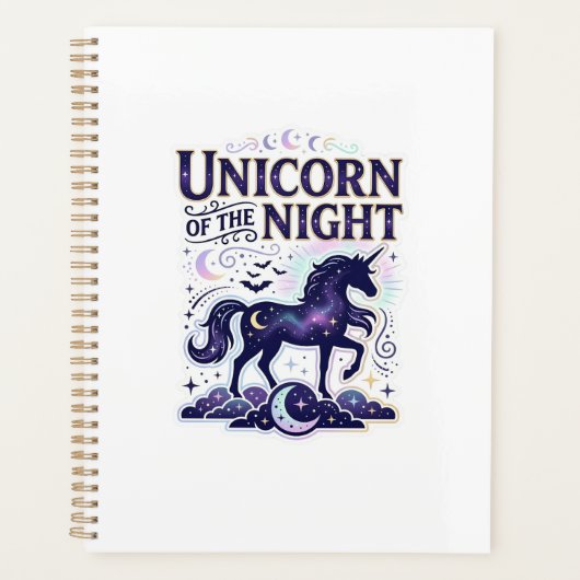 Licorne de la conception de graphique de nuit de Z (Devant)