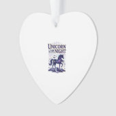 Licorne de la conception graphique de nuit Zazzle  (devant)