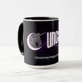 Licorne de l'espace tasse de sonnerie de 15 onces (Devant gauche)