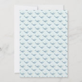 "Licorne des mers" Narval carte d'anniversaire (Dos)