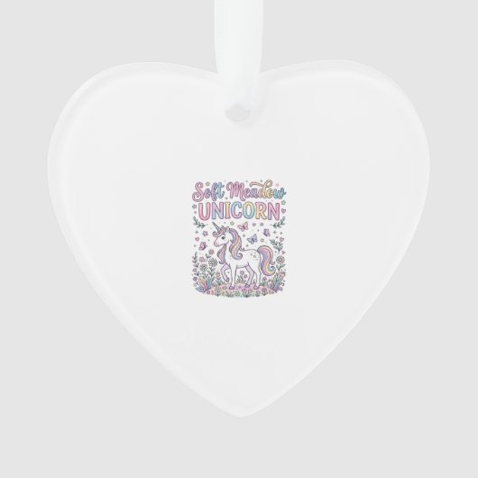 Licorne Douce Prairie Licorne Adorable Conception (devant)