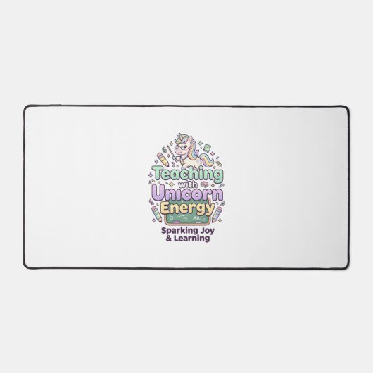 Licorne enseignant avec une typographie audacieuse (Recto)