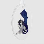 Licorne et ornement de dragon (devant)