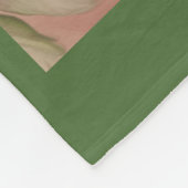 Licorne et une couverture d'ouatine d'art de rose (Coin)