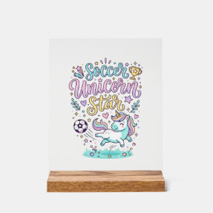 Licorne Football Licorne Étoile Mignon