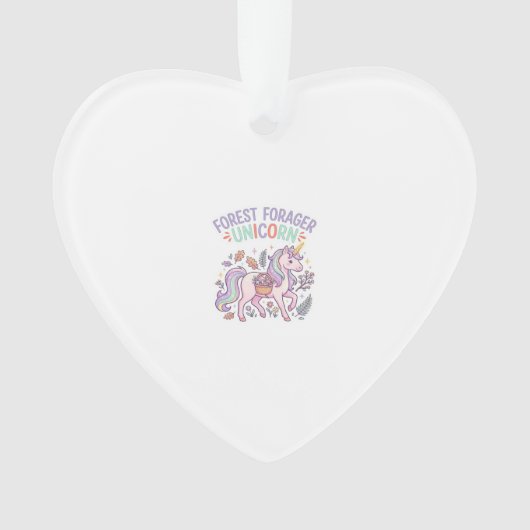 Licorne Forest Forager Licorne Conception Graphiqu (devant)