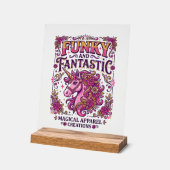 Licorne funky et fantastique design stylé Zazzle_ (Angle)