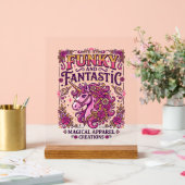 Licorne funky et fantastique design stylé Zazzle_ (Mariage)