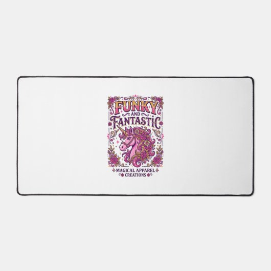 Licorne funky et fantastique design zazzle stylé_ (Recto)