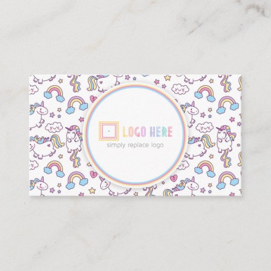 Licorne indépendante de carte de visite de (Devant)