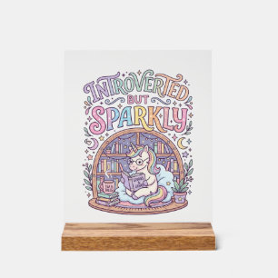 Licorne Introvertie mais Originale Blanche Étincel