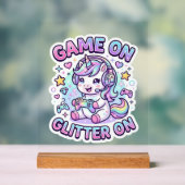 Licorne Jeu Sur Paillettes Sur Graphisme Marchandi (Neutre)