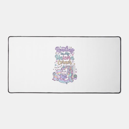 Licorne lisant dans mon coin licorne T-shirt paste (Recto)