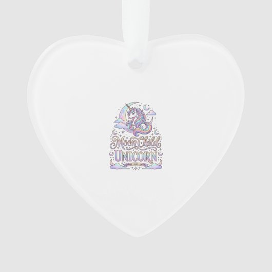 Licorne Lune Enfant Licorne Conception Originale Z (devant)